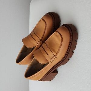 Free People Lyra Lug Sole Loafers 7.5